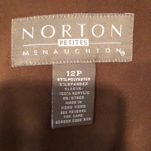 Norton McNaughton  ZipUp WaistTie Jacket Sz12P - Picture 7 of 7